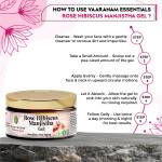 Rose hibiscus manjistha gel Image 1 copy