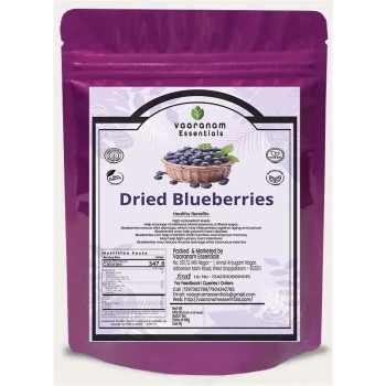DRIED BLUEBERRIES 100G