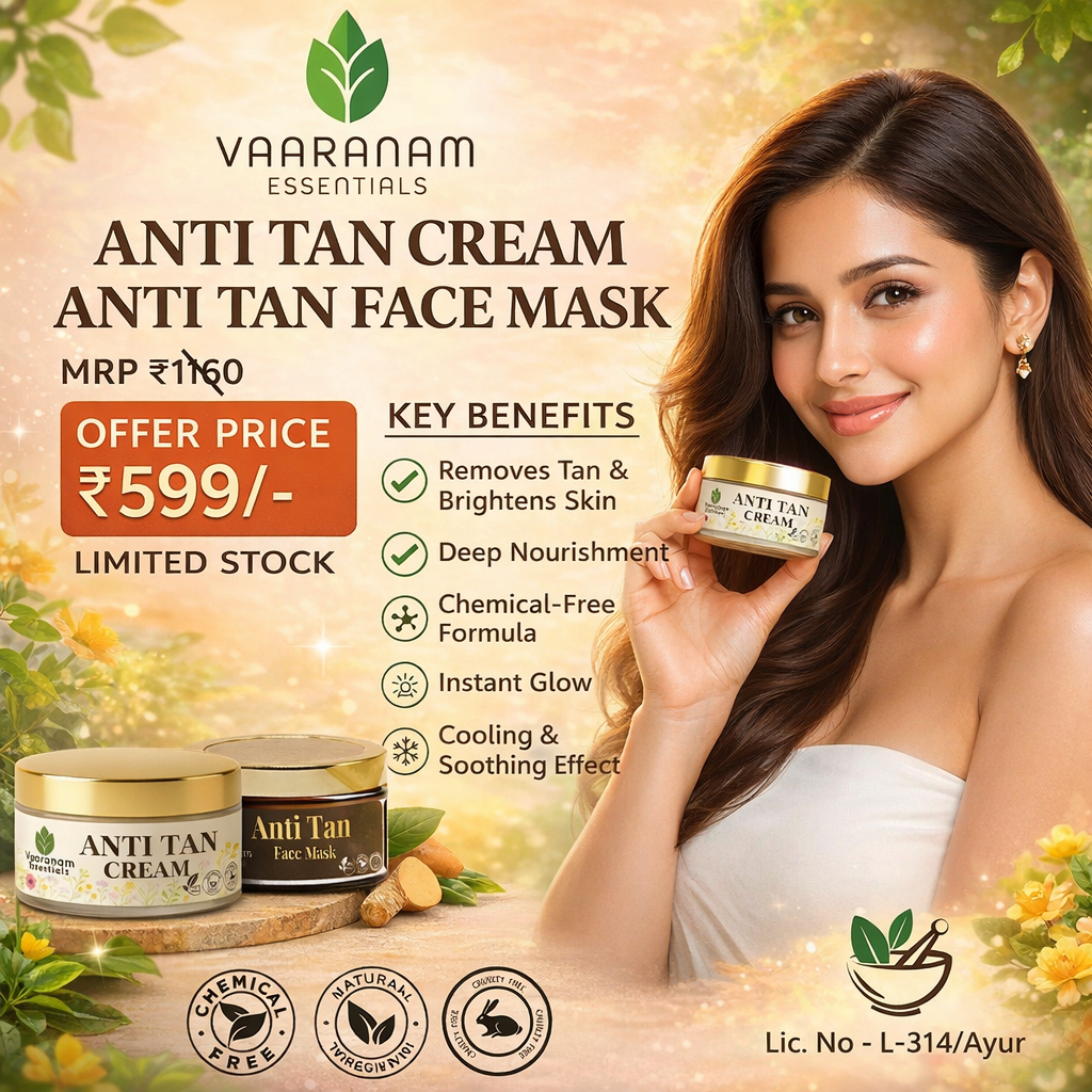 combo offer anti tan cream