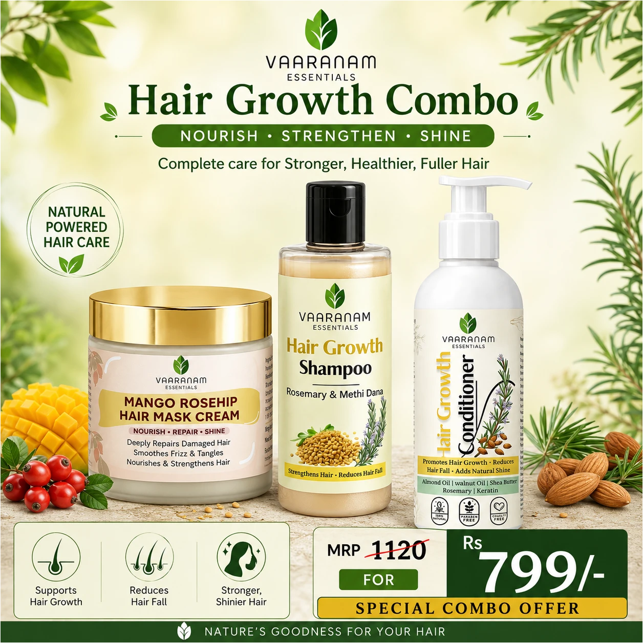 combo Hair growth